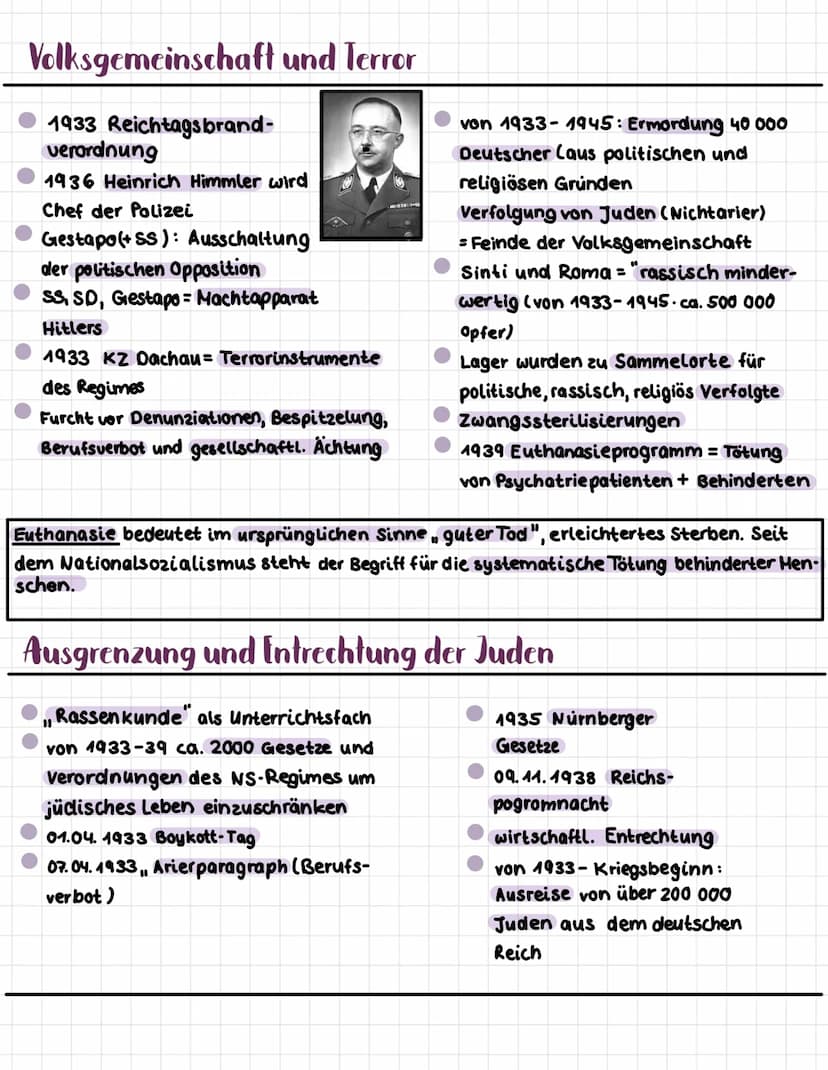 HISTORY
Geschichte
性 Geschichte
Kurz& knapp WW2
Von 1939 bis 1945 gab es den Zweiten Weltkrieg. Deutschland hat den Krieg begonnen, weil es
