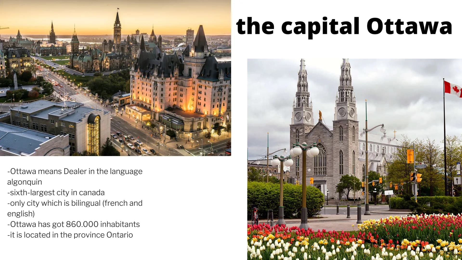 CANADA what we gonna talk
about
-some facts about Canada
-the capital Ottawa
-food and sports in Canada
-national parks
-the city vancouver
