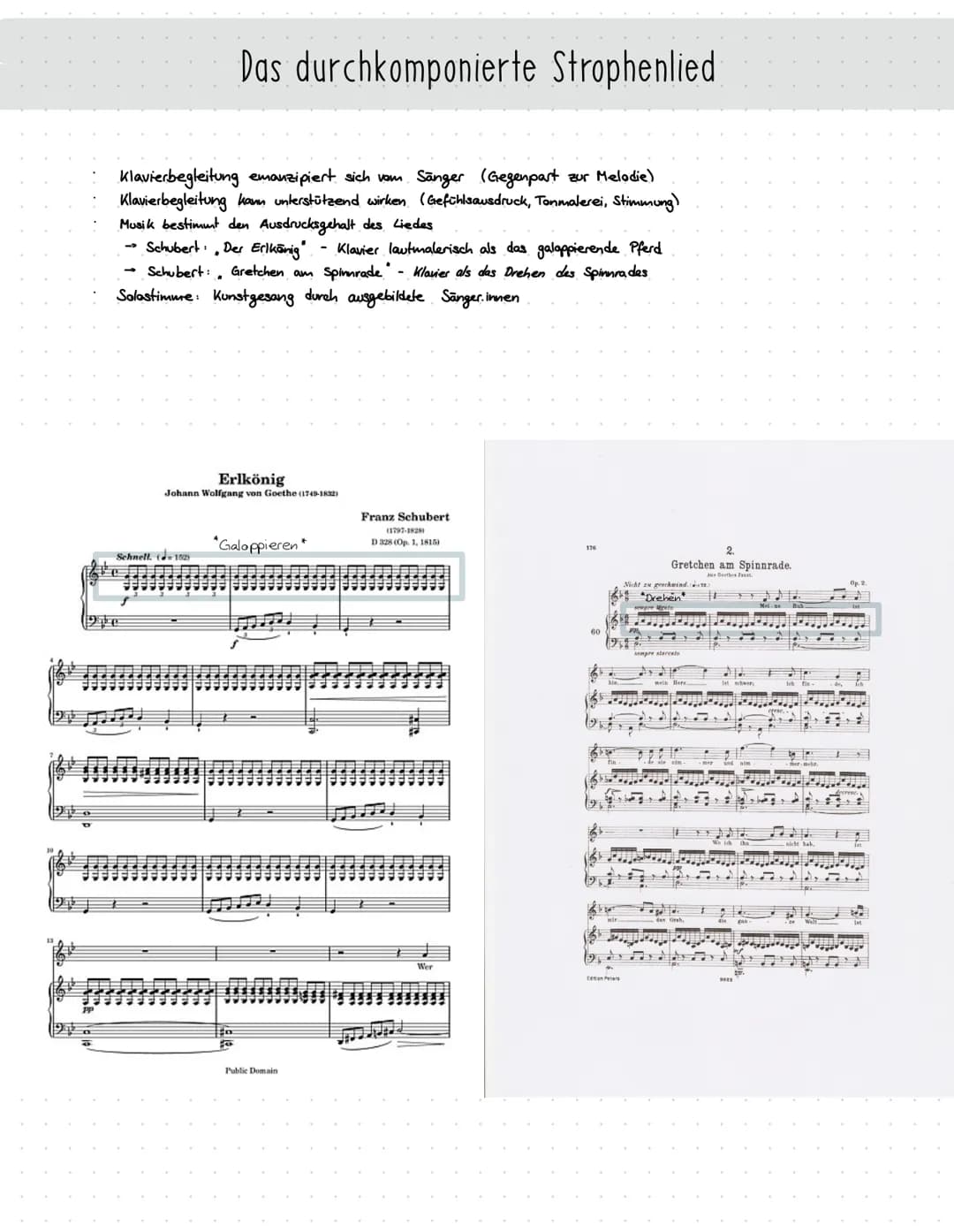 Das Kunstlied in der Romantik
"Franz Schubert hat eine Welt voll Poesie in Musik verwandelt." ~Dietrich Fischer
Franz Schubert (1797-1828)
S