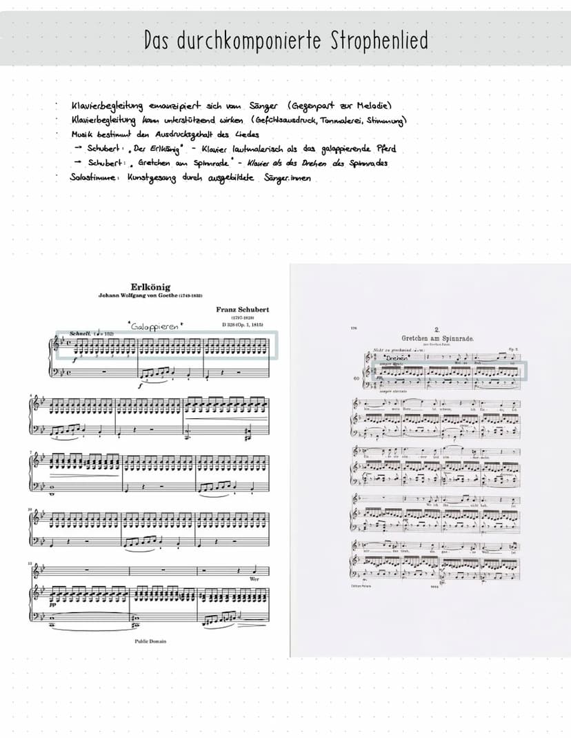 Das Kunstlied in der Romantik
"Franz Schubert hat eine Welt voll Poesie in Musik verwandelt." ~Dietrich Fischer
Franz Schubert (1797-1828)
S