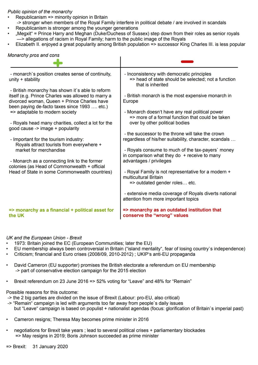 Information + pictures provided in this Know are from 'Stark. Abitur Skript
Englisch Gymnasium Gesamtschule. 2022. Stark Verlag GmbH.
+XX
.
