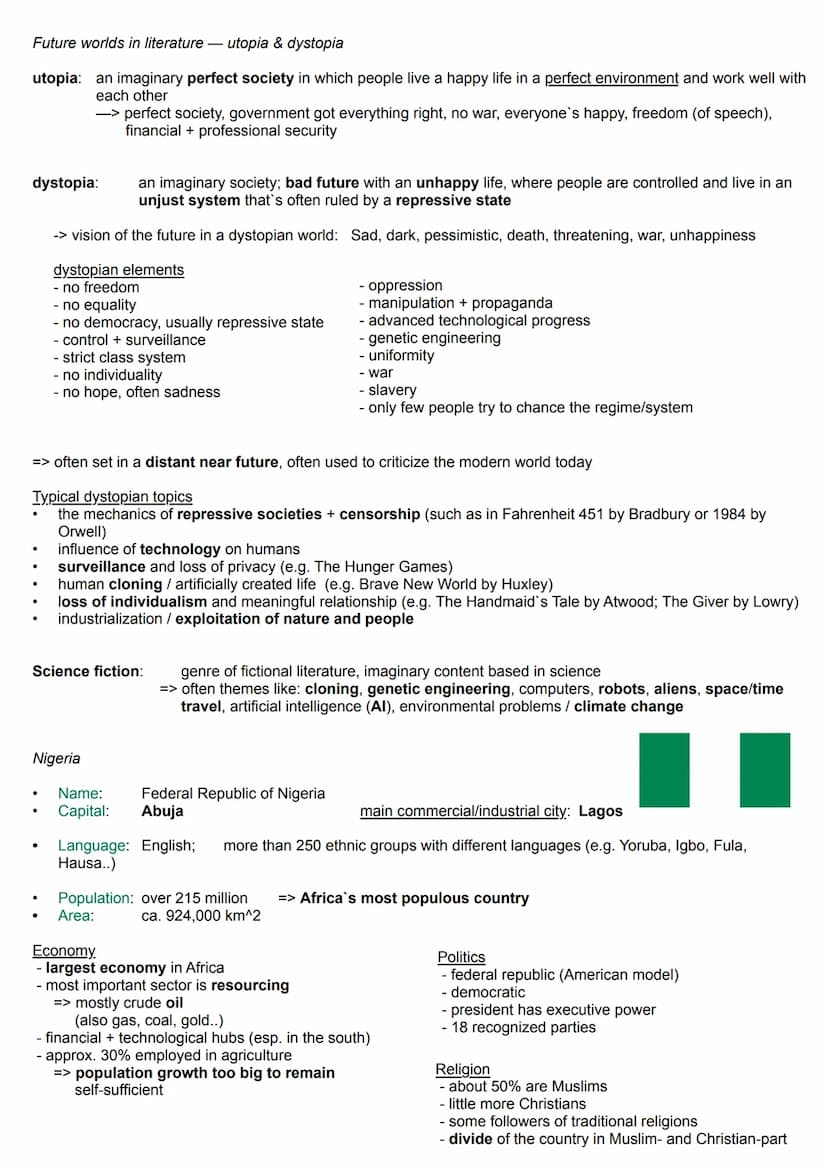 Information + pictures provided in this Know are from 'Stark. Abitur Skript
Englisch Gymnasium Gesamtschule. 2022. Stark Verlag GmbH.
+XX
.

