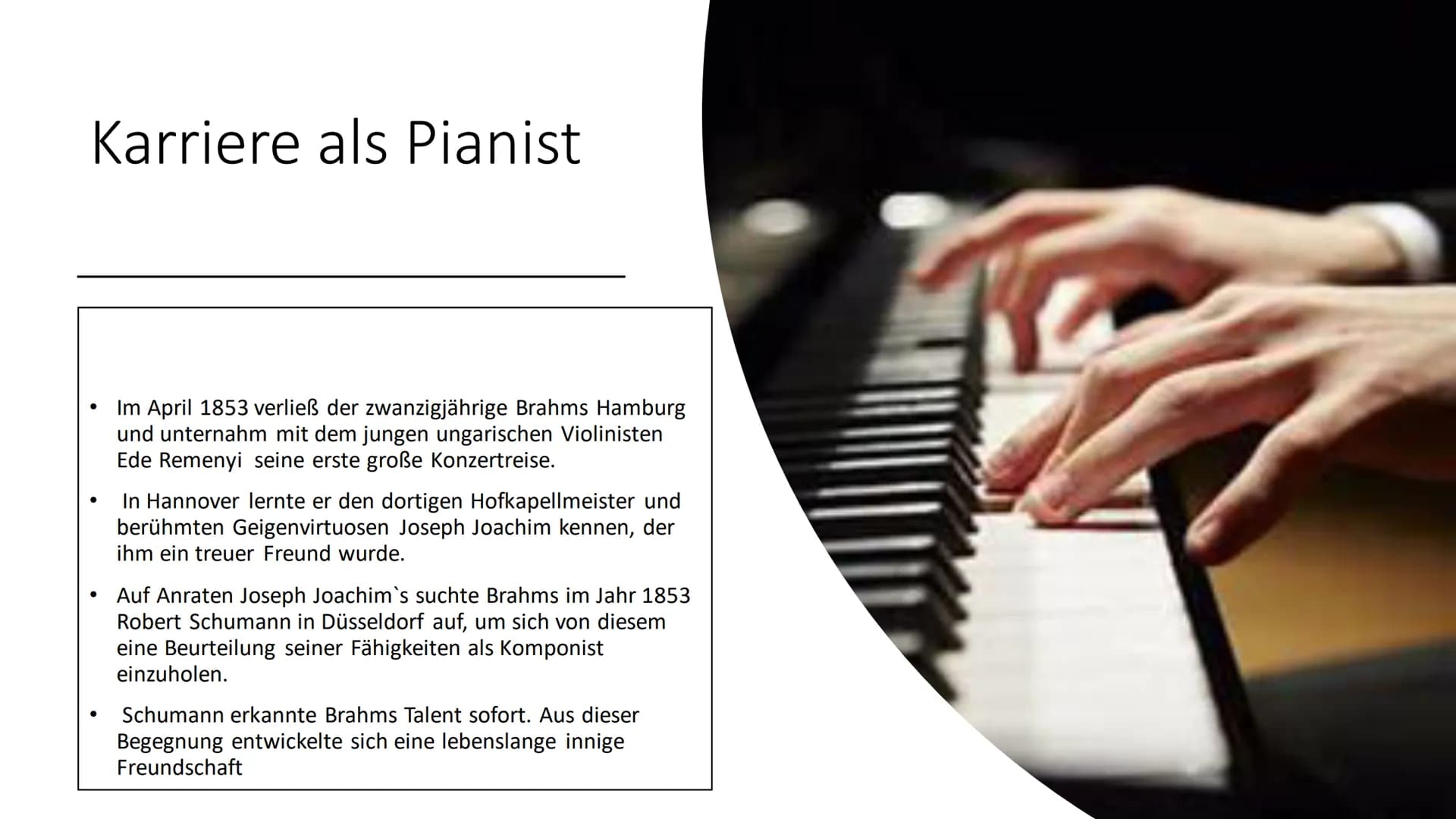 Johannes
Brahms Inhalt
Allgemeines
Kindheit
• Karriere
Umzug nach Wien
Werke
• Auszeichnungen
● PP
cresc.
1
HT=
THE
Faab
4.
TN-
Allgemeines
