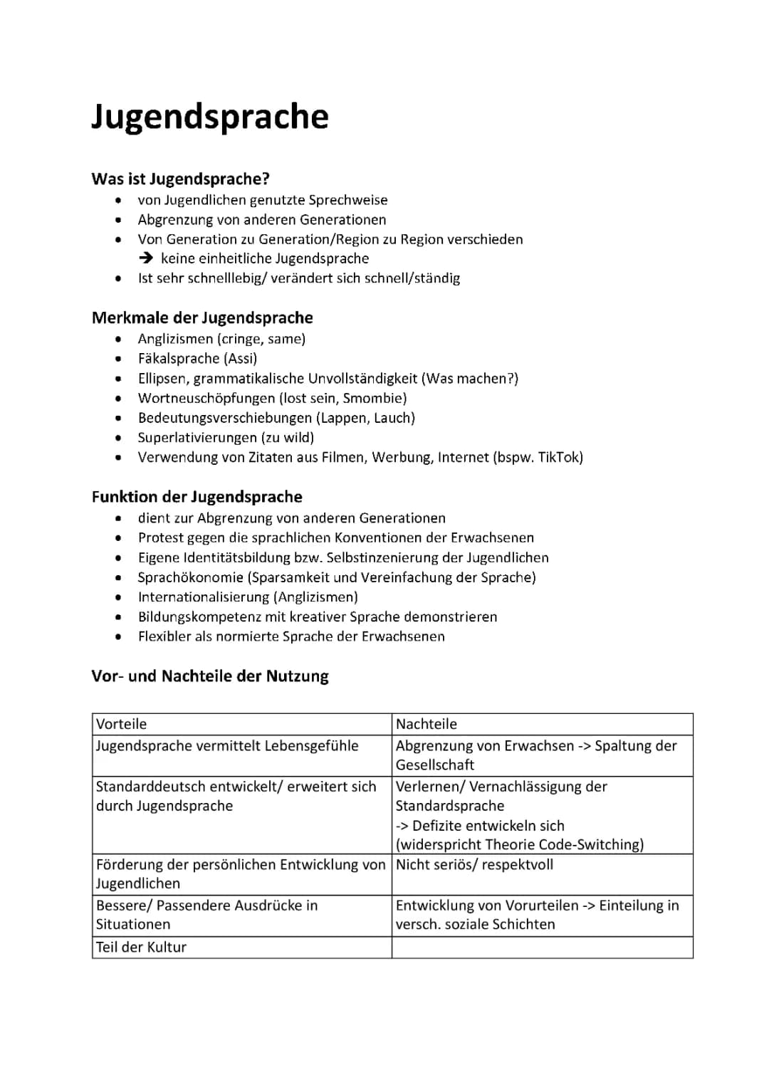 Jugendsprache