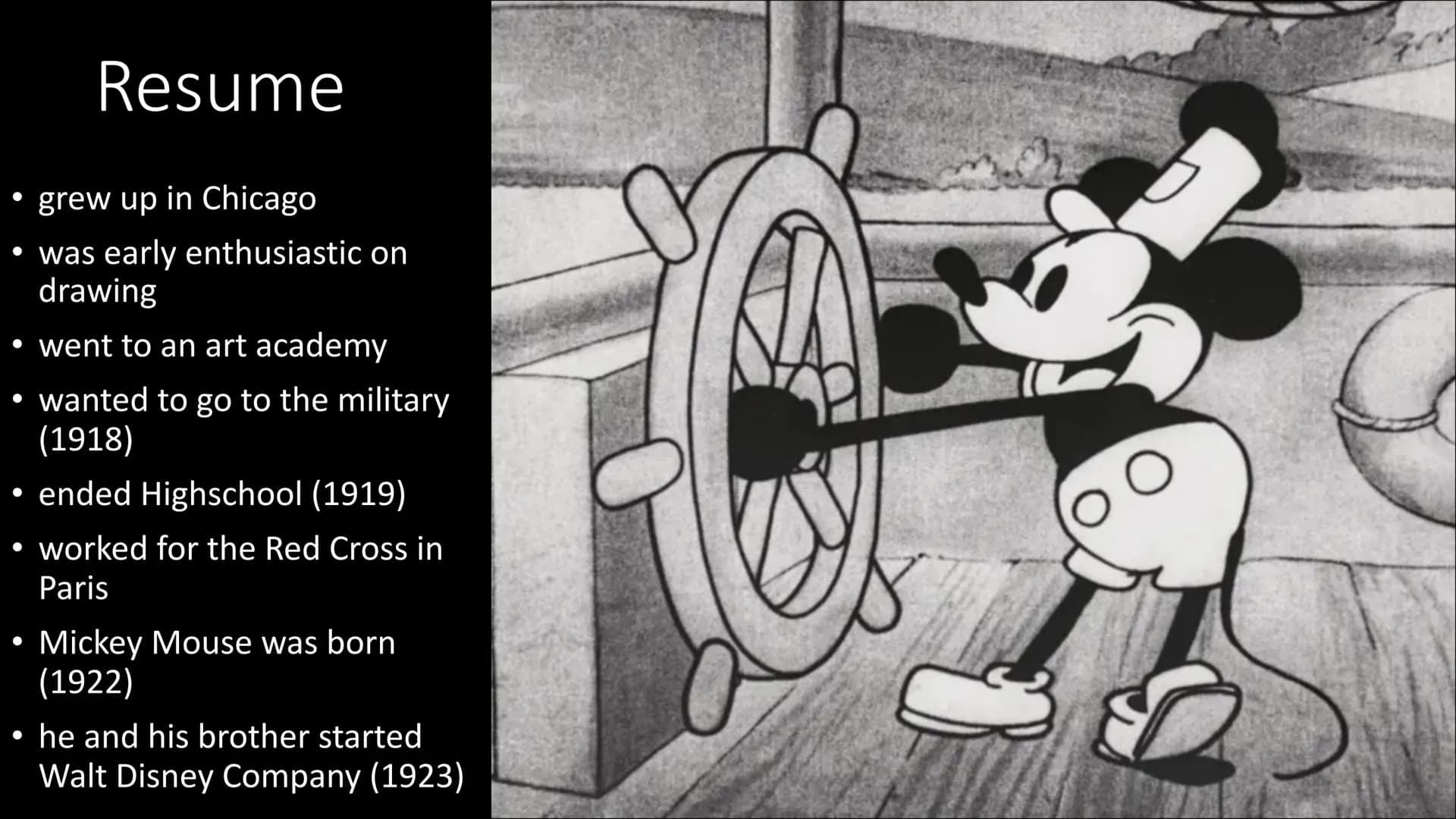 WALT DISNEY
WALT DISNEY
On the Walk of Fame STRUCTURE
Personal description
● Resume
●
• Example's / Special Films
The end of Walters career
