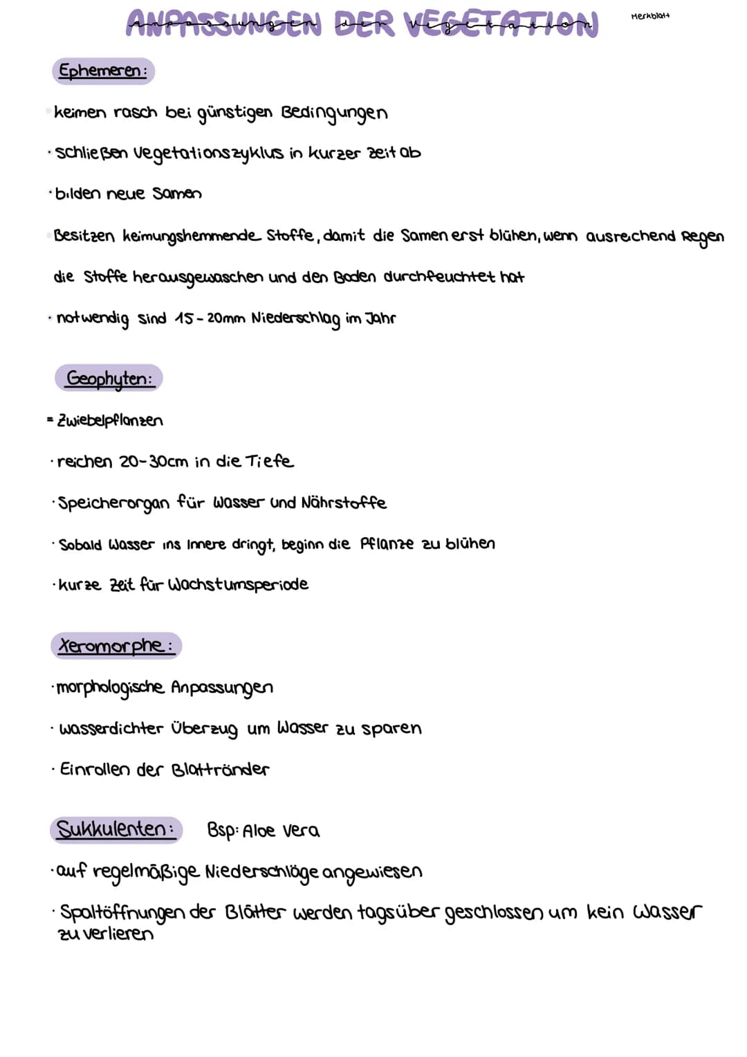 Erdkunde 11/2
Klimamorphologische Aspekt: Die Arbeit des Windes - äolischer Formenschatz
1.
II.
Abtragungskräfte:
-
äolische Abtragung
große