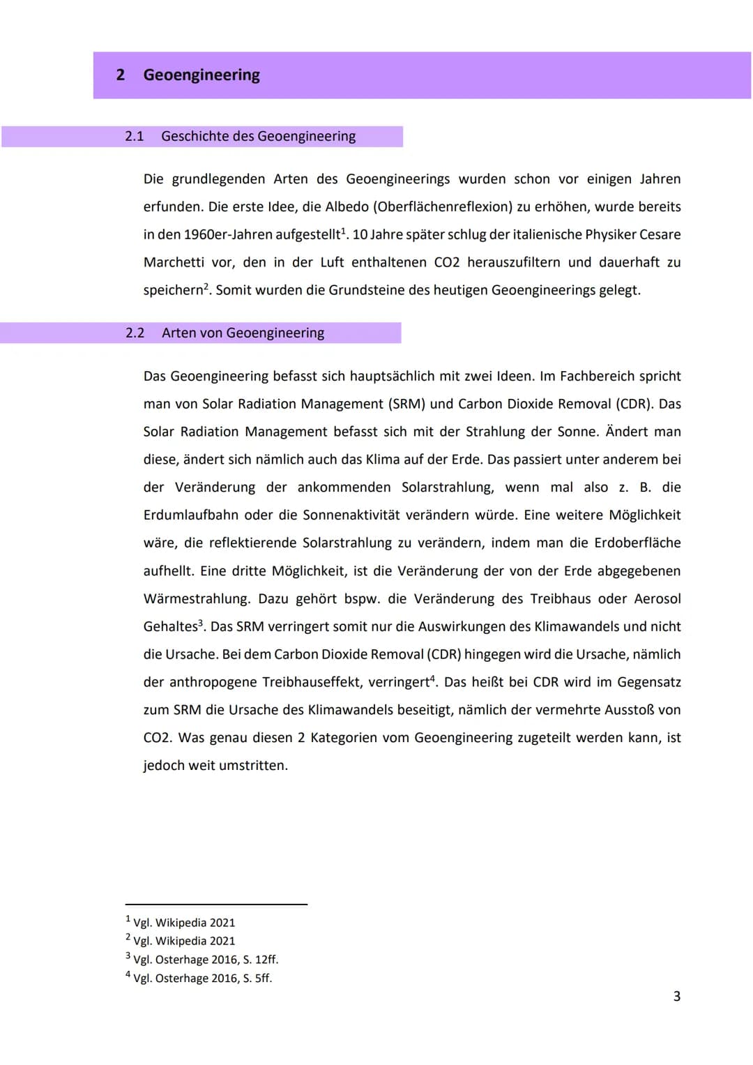 Verfasser: Isabel Stege
Schule: Marie-Curie-Gymnasium
Klasse:
9c
Fachlehrer: Frau Leuendorf
Geoengineering
REICHT ES AUS UM DEN KLIMAWANDEL 