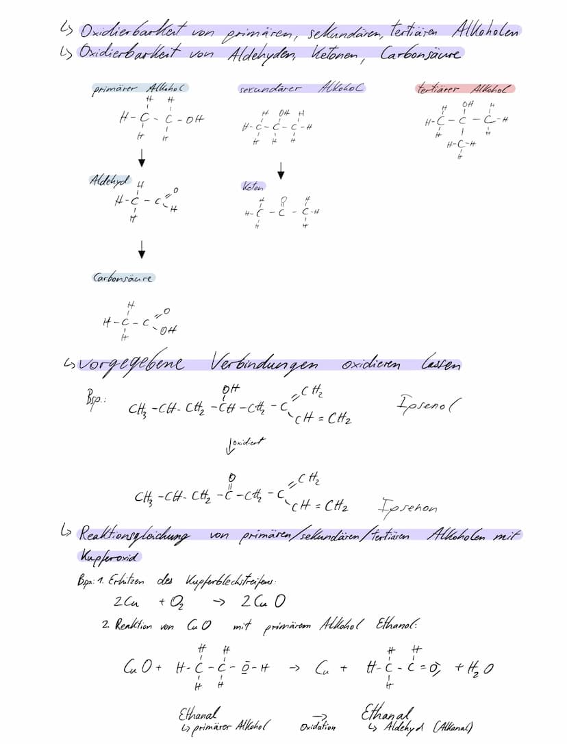 Chemie Arbeit
1) Stoff klassen & funktionelle Gruppen
is :dentifizieren & bennen
1 Allan -Ć-Ć-
Stoffklasse Struktur formel
2 Halogenalkan R₂