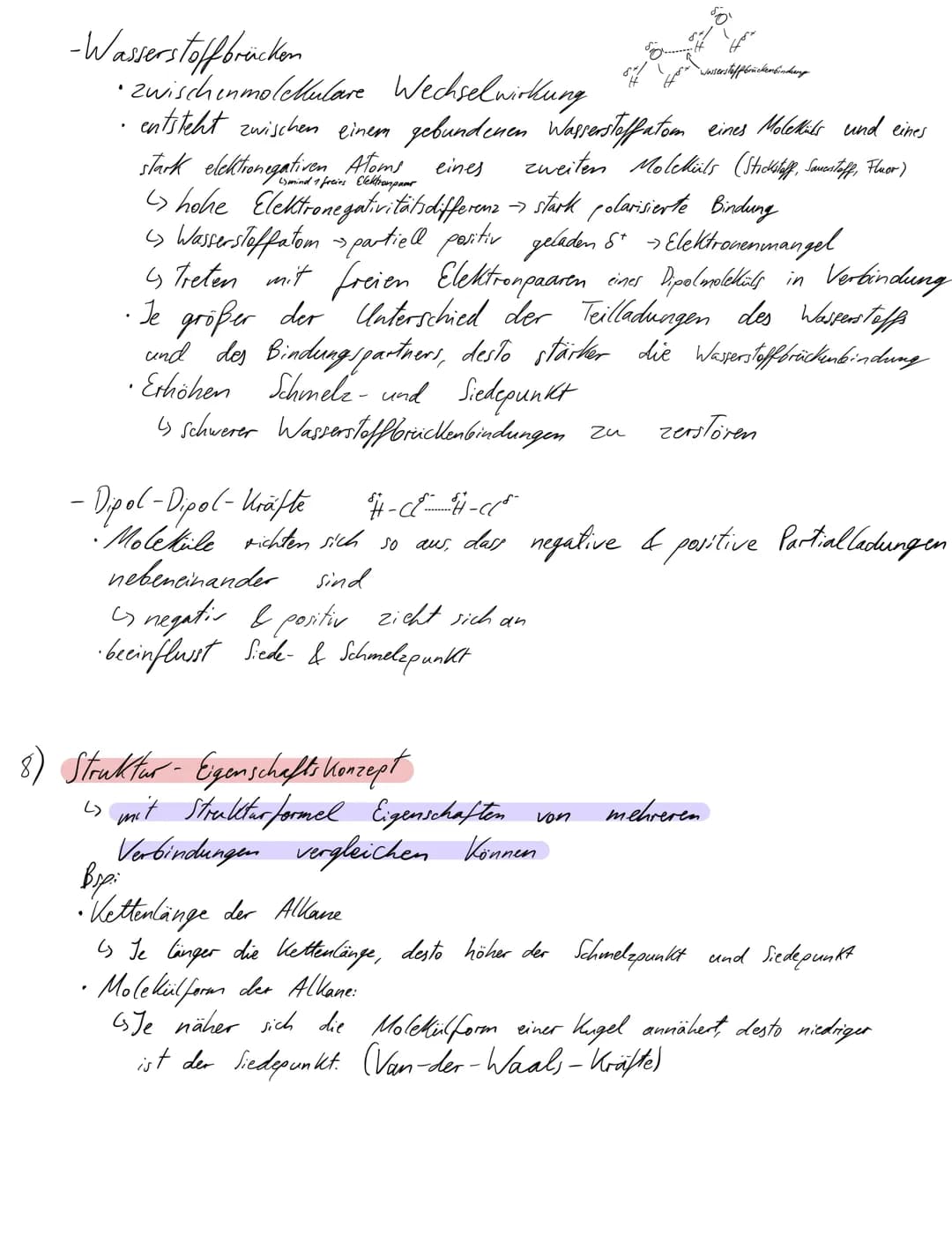 Chemie Arbeit
1) Stoff klassen & funktionelle Gruppen
is :dentifizieren & bennen
1 Allan -Ć-Ć-
Stoffklasse Struktur formel
2 Halogenalkan R₂