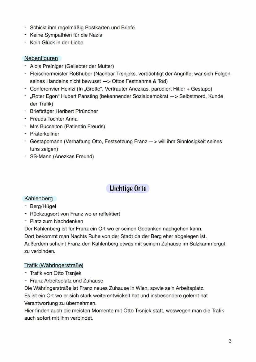 Der Trafikant
Zeitgeschichtlicher Hintergrund
Spielt um die Machtergreifung der Nationalsozialisten in Österreich, die im März 1938
abgeschl