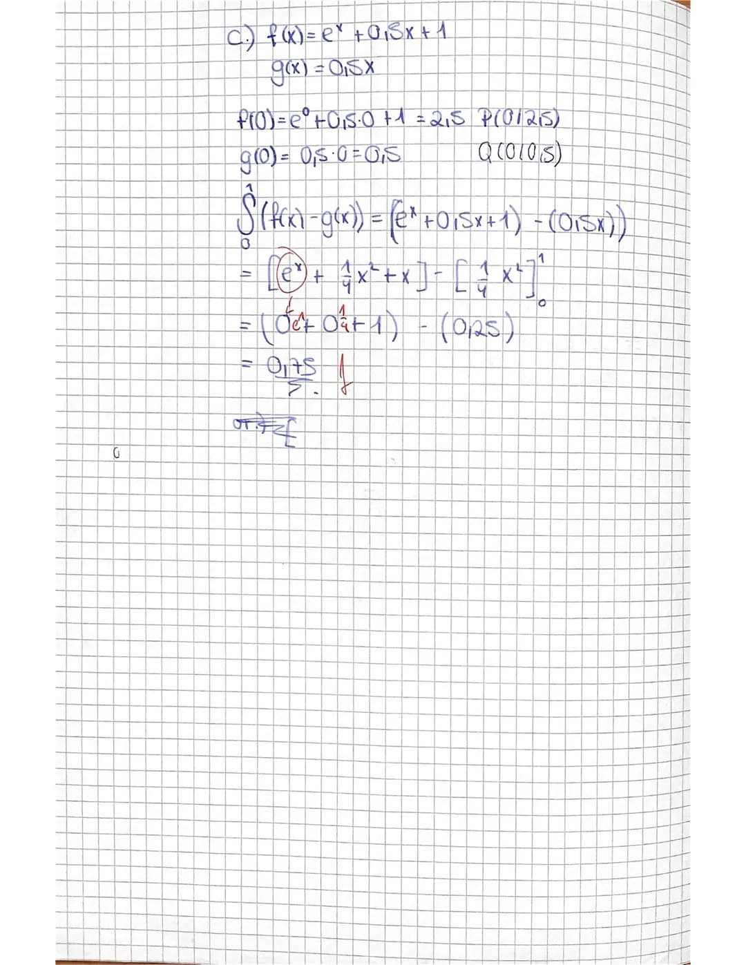 1. Prüfungsteil - hilfsmittelfrei - 30 min.
1) (10 P.) Bestimmen Sie x.
a) ex+3 = 11 en
X+3=en(1)1-3
X=-3
d) 25* = 5
QI Mathe LK
3. Klausur
