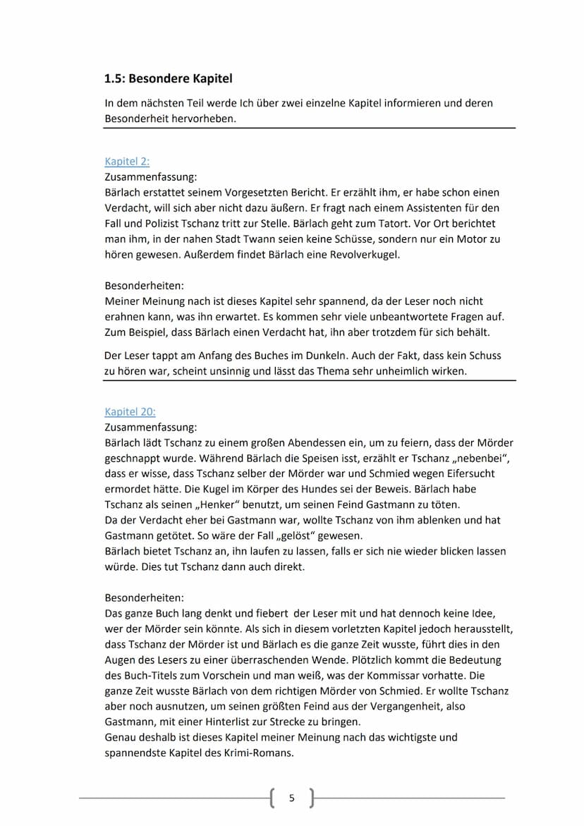 Inhaltsverzeichnis
1.Einleitung
●
●
●
●
2.Hauptteil, Analyse
Der Richter und sein Henker
● 2.1: Charakterisierungen
●
1.1: Einführung
1.2: H