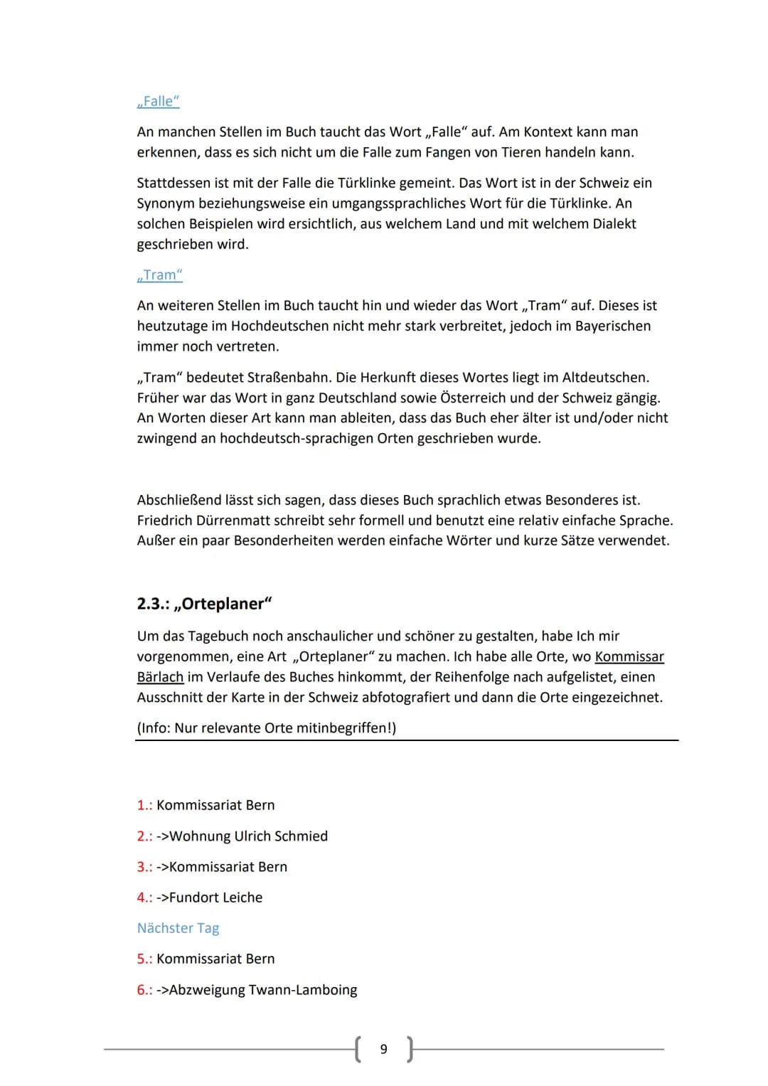 Inhaltsverzeichnis
1.Einleitung
●
●
●
●
2.Hauptteil, Analyse
Der Richter und sein Henker
● 2.1: Charakterisierungen
●
1.1: Einführung
1.2: H