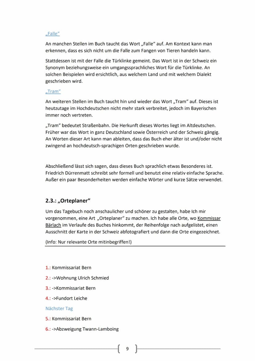Inhaltsverzeichnis
1.Einleitung
●
●
●
●
2.Hauptteil, Analyse
Der Richter und sein Henker
● 2.1: Charakterisierungen
●
1.1: Einführung
1.2: H