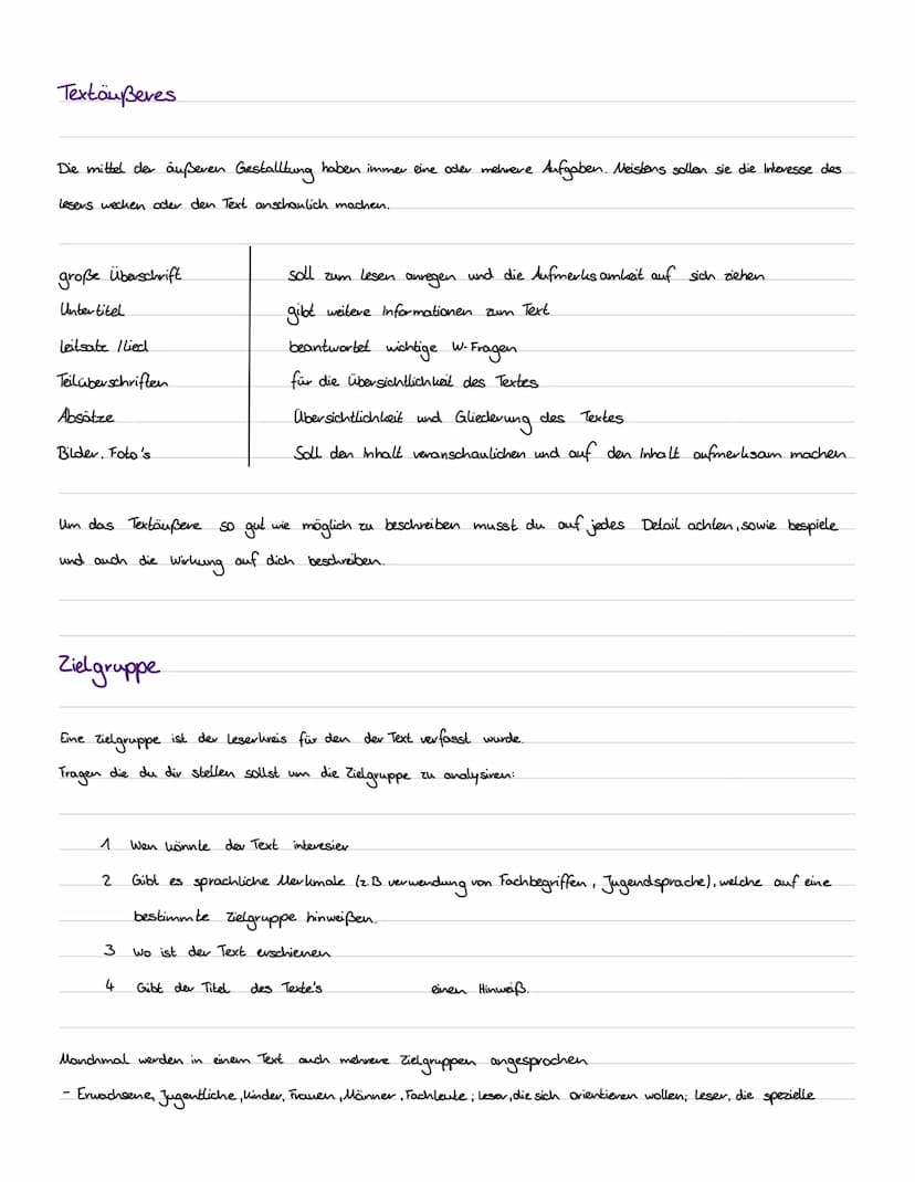 Einleitung
Titel, Name des Autor's, Quelle, Erscheinungsdatum, Kerninhalt
Inhalts zusammenfassung
TGA ZUSAMMENFASSUNG
In Sinnabschnitte unte