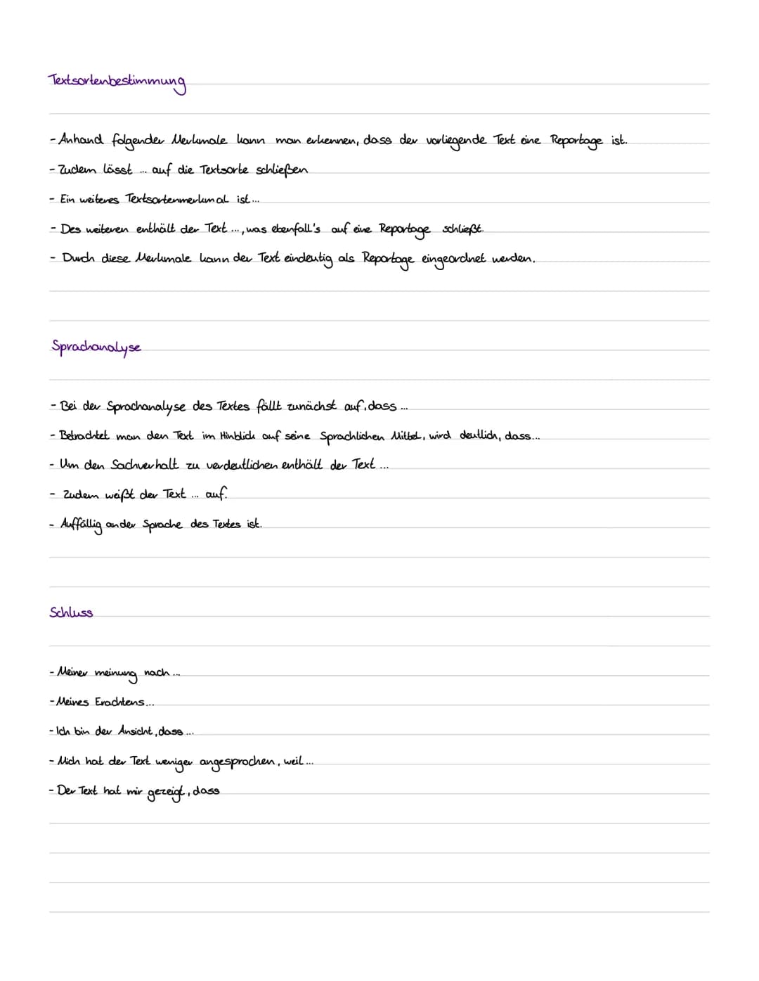 Einleitung
Titel, Name des Autor's, Quelle, Erscheinungsdatum, Kerninhalt
Inhalts zusammenfassung
TGA ZUSAMMENFASSUNG
In Sinnabschnitte unte