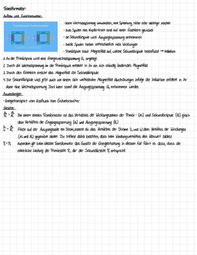1. Elektromagnetismus:
1.1 der Ørsted-Versuch
- Jeder stromdurchflossene Leiter ist von einem Magnetfeld
mit in sich geschlossenen Feldlinie