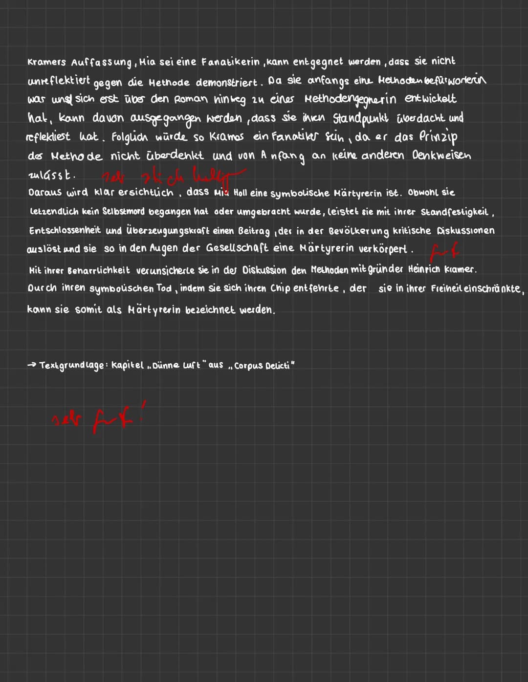 1st Mia Holl eine Märtyrerin?
1.11.2022
Der Roman, Corpus Delicti: Ein Prozess der von Juli 2eh verfasst wurde und im Jahre
2009 erschien, h