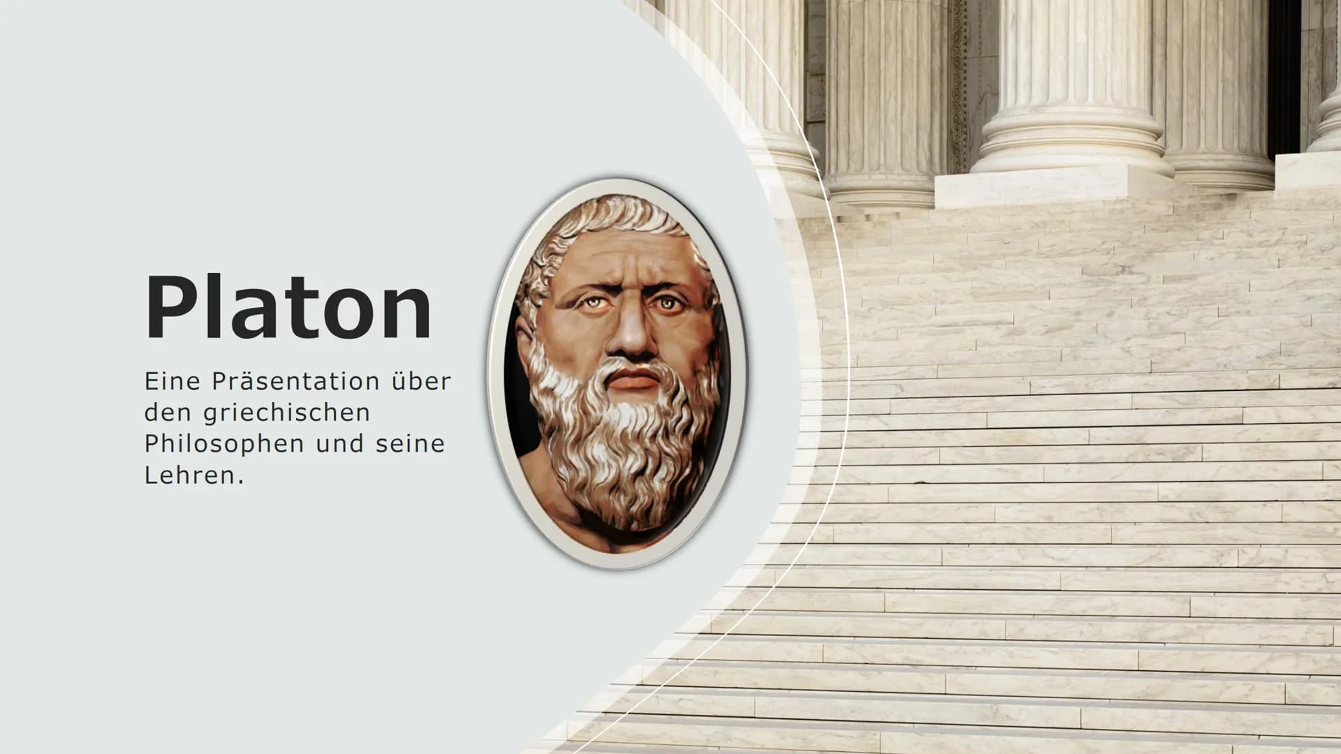 Handout Platon und sein Höhlengleichnis
Biografie
.
●
●
Zusammenhang Sokrates, Platon, Aristoteles
Sokrates
Platon
Aristoteles
*428 oder 427