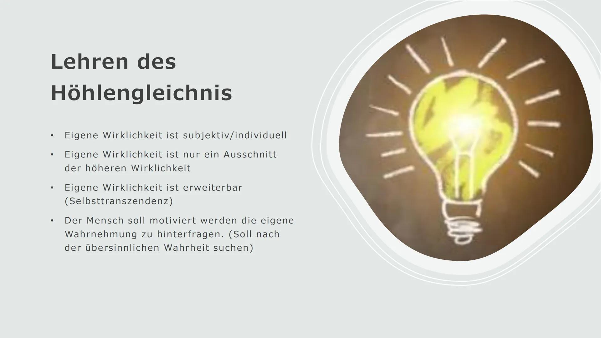 Handout Platon und sein Höhlengleichnis
Biografie
.
●
●
Zusammenhang Sokrates, Platon, Aristoteles
Sokrates
Platon
Aristoteles
*428 oder 427