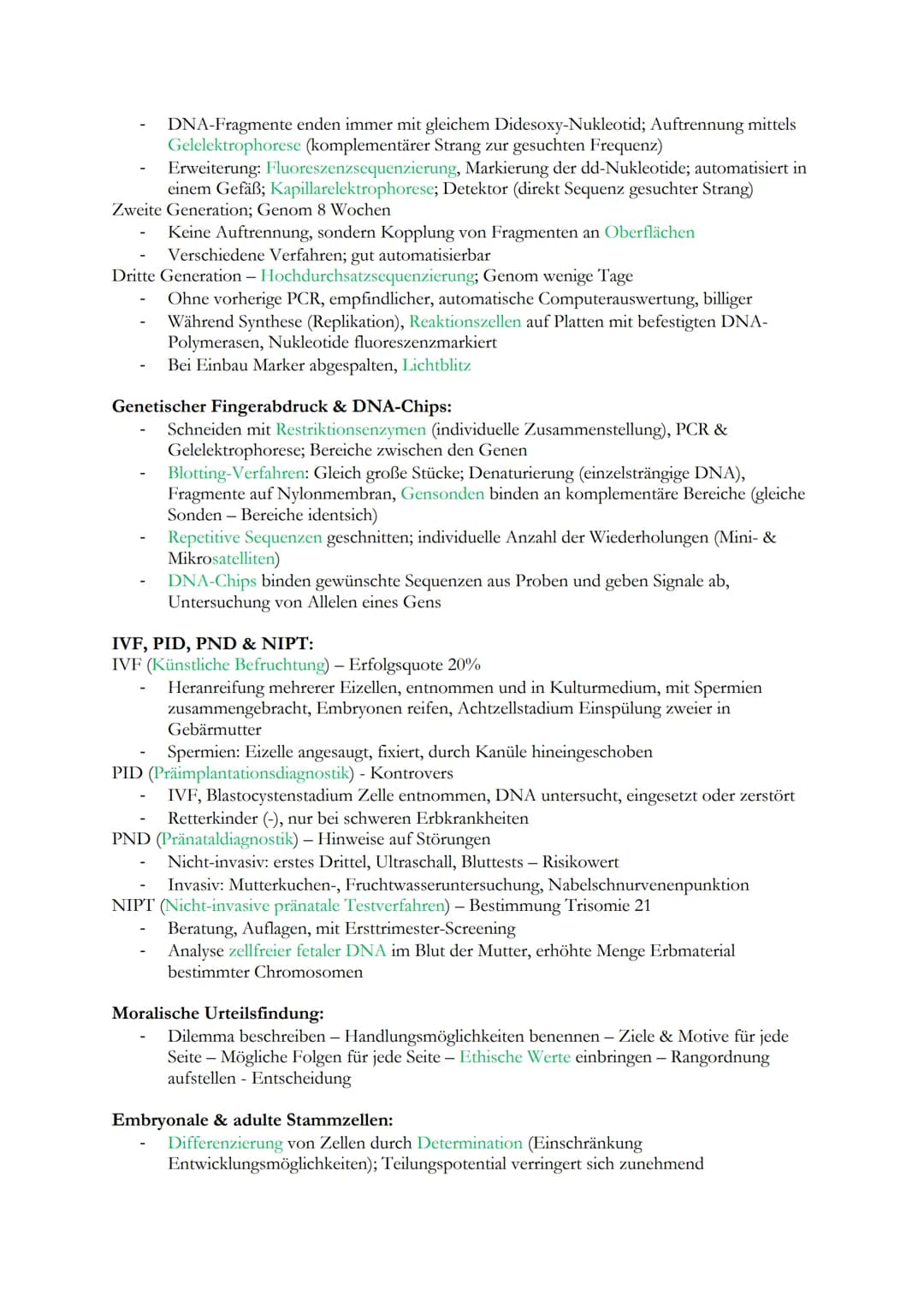 Genetik
Zellorganellen:
Zellmembran, Mitochondrien, Ribosomen, Zellkern (Nucleus), Endoplasmatisches
Retikulum, Golgi-Apparat (Dictyosomen),
