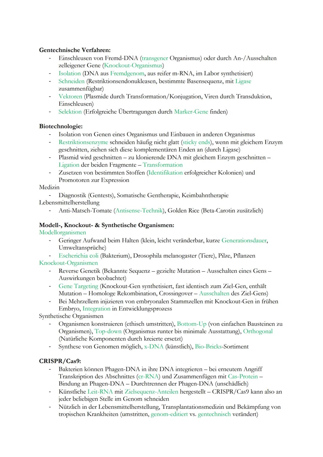 Genetik
Zellorganellen:
Zellmembran, Mitochondrien, Ribosomen, Zellkern (Nucleus), Endoplasmatisches
Retikulum, Golgi-Apparat (Dictyosomen),