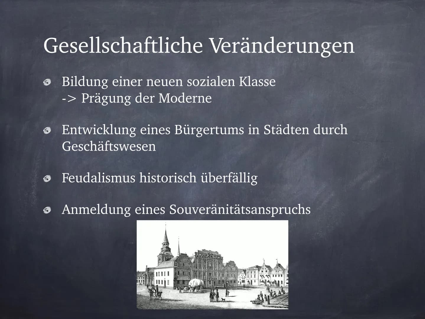 Veränderungen im 18. Jahrhundert
Politik:
Ausgangslage:
Reichsgewalt beim Kaiser
Parzellierung des Reichsgebiets
Absolutismus
Literatur:
Aus