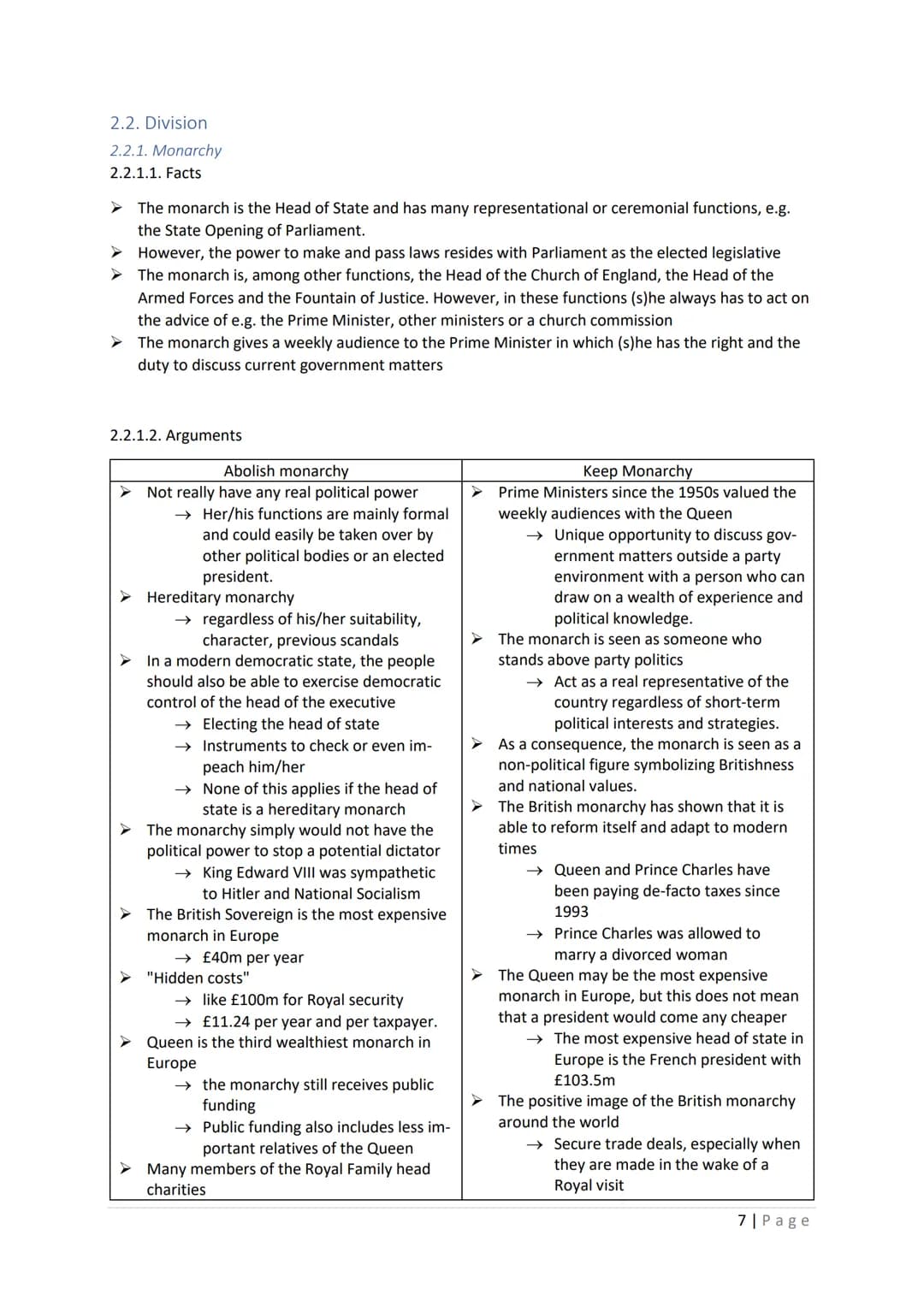 ENGLISCH ABITUR
2022
LETIZIA BIBERGER Content
1. Immigration
1.1. UK Immigration
1.2. US Immigration........
2. British identity and divisio