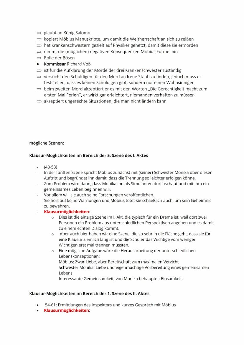 Szenenanalyse - Aufbau:
Einleitung
⇒ evtl. Entstehungsgeschichte des Werkes
→ Autor und Art des Dramas
→ Titel des Dramas
auftretende Figure