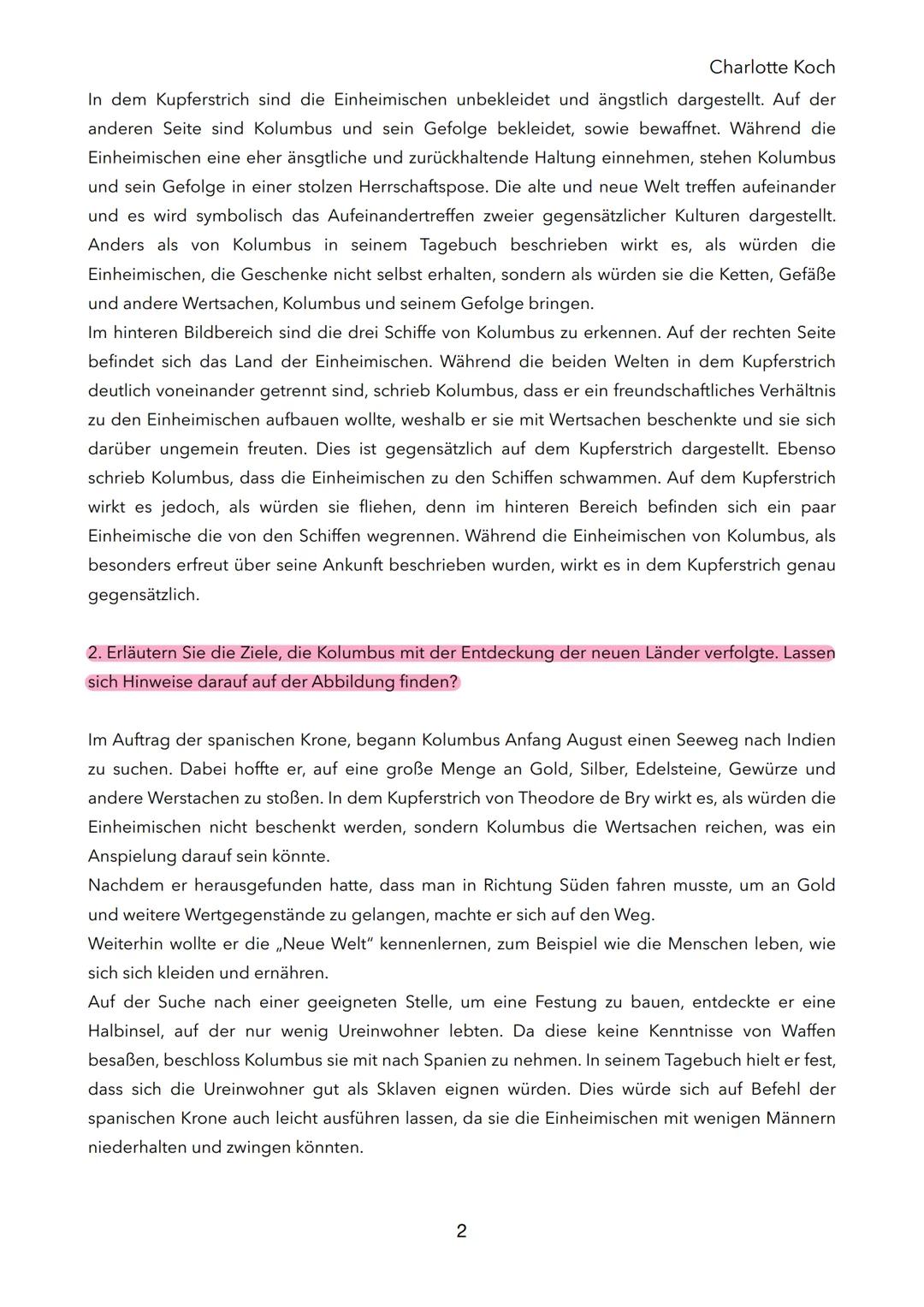 # Die Eroberung Amerikas

Entdeckung der Neuen Welt:

- 15. Jahrhundert Grenzen europäischer Herrschaft wurden durchbrochen -> Ausgangspunkt