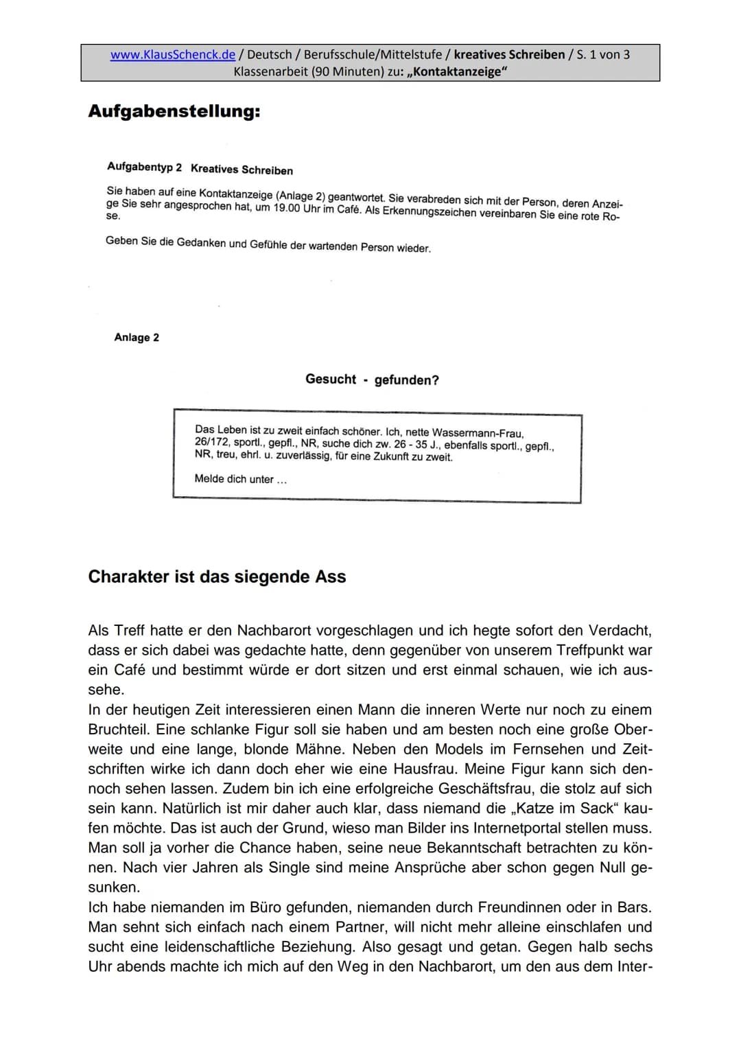 Kreatives Schreiben: Tolle Übungen und Beispiele für deine Klasse