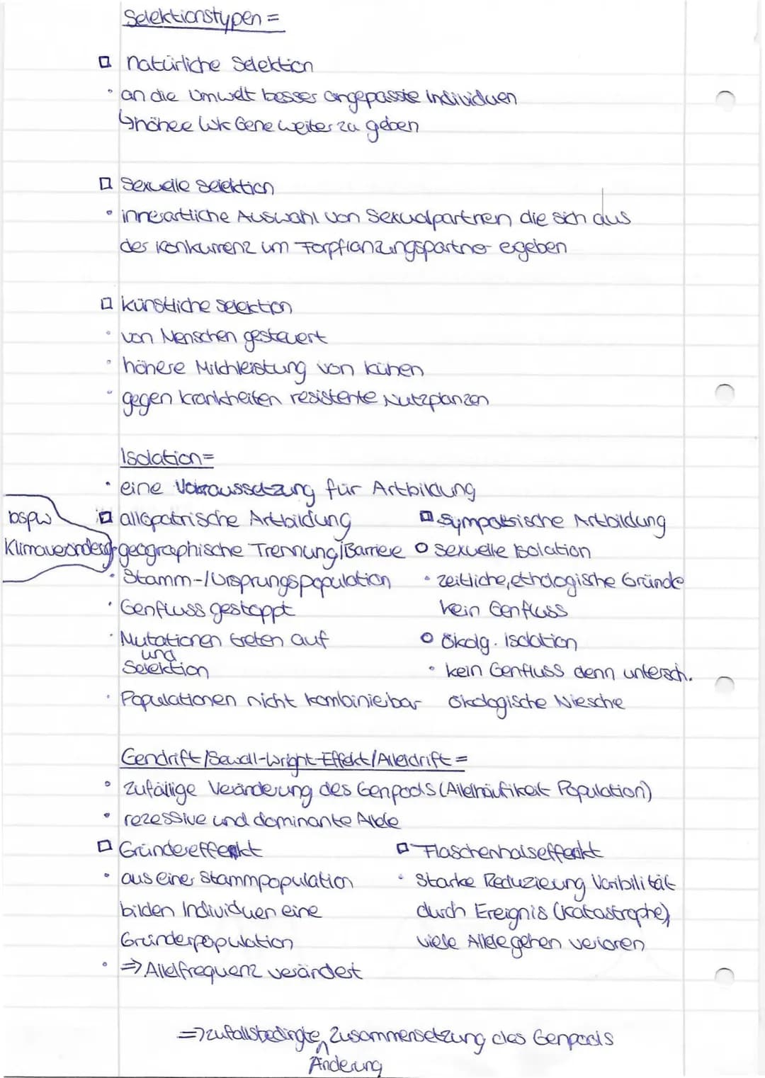 0
D
4
0
C
Die langfristige Vecindering von Organismen, die im Laufe vieler
Geneationen erfolgt!!
Evolutionsfaktoren
Mutation, Rekombination,