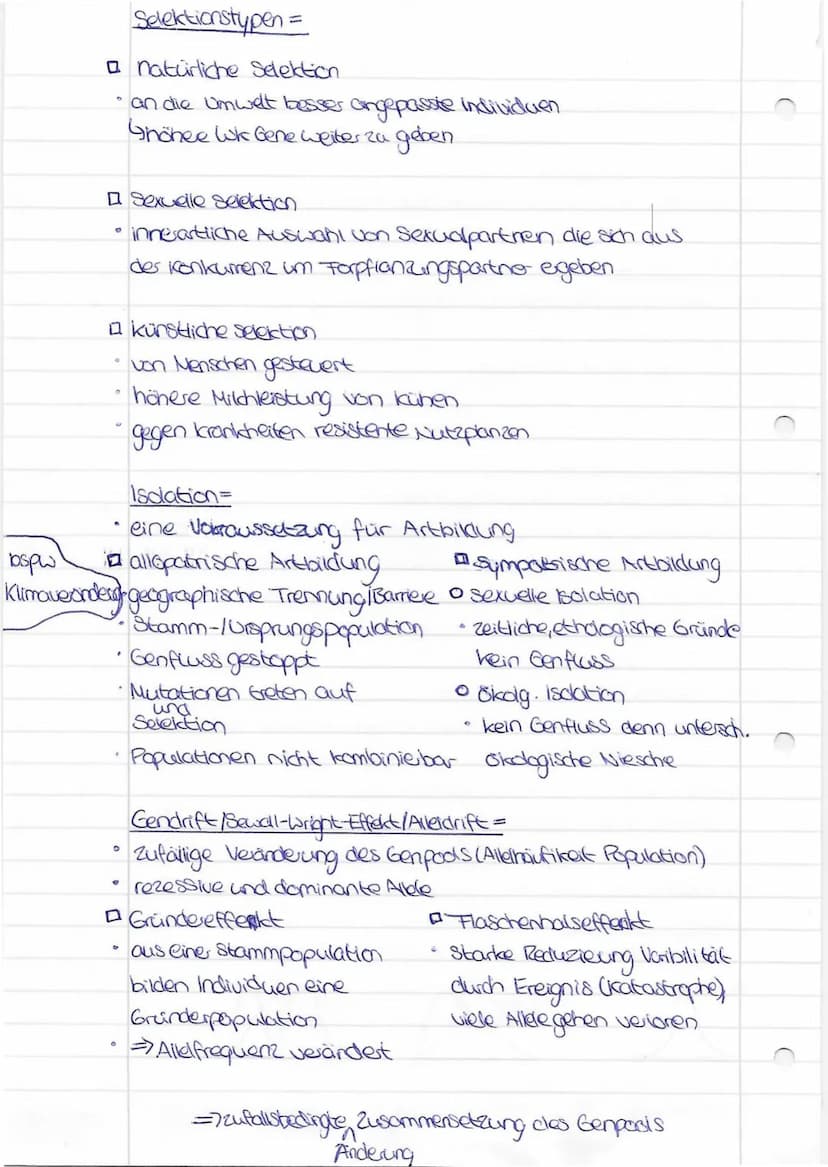 0
D
4
0
C
Die langfristige Vecindering von Organismen, die im Laufe vieler
Geneationen erfolgt!!
Evolutionsfaktoren
Mutation, Rekombination,