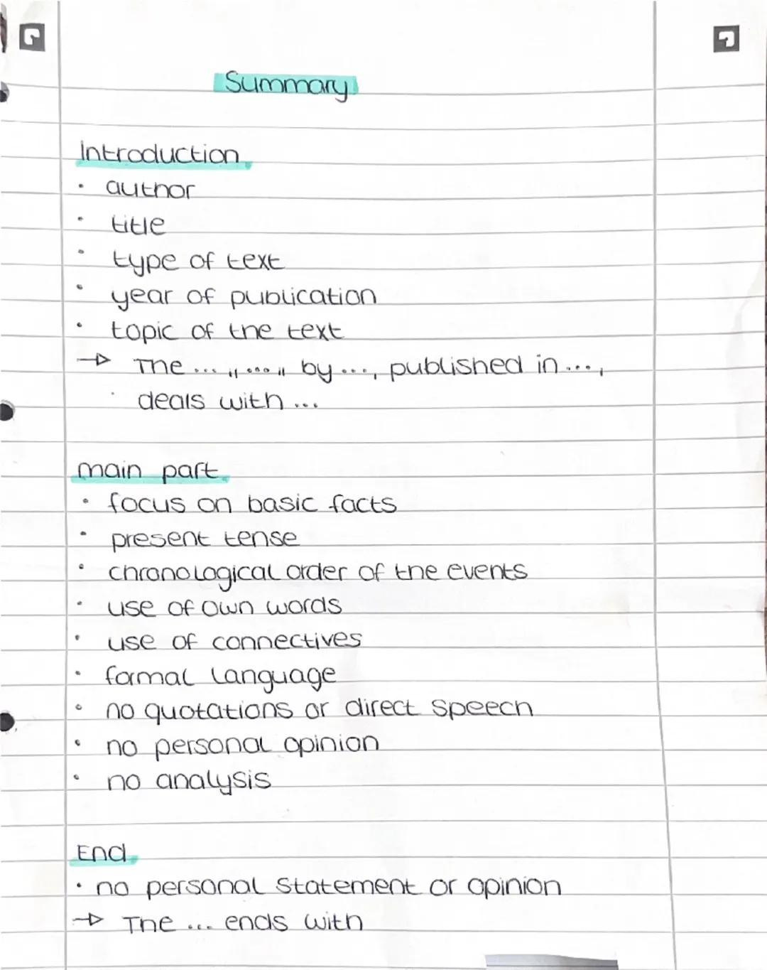 # Summary

# Introduction
- author
- title
- type of text
- year of publication
- topic of the text
-> The ... "..." by ..., published in ..