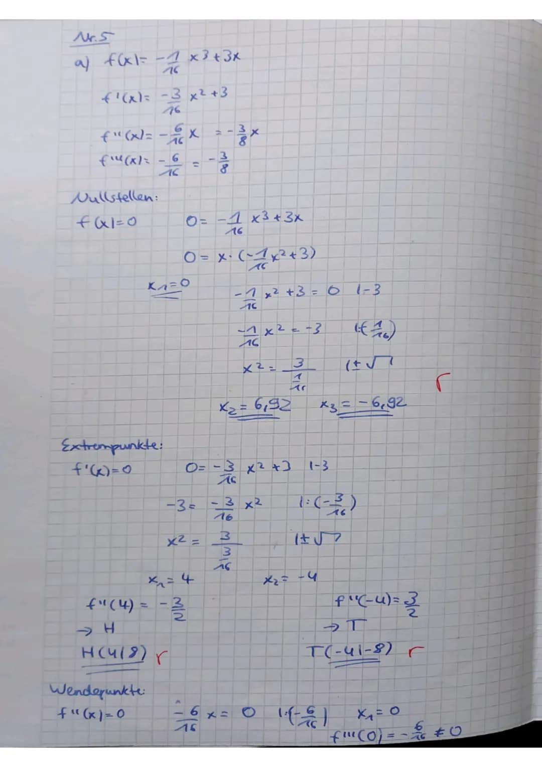 Teil A ohne Hilfsmittel
Aufgabe 1
Bilde jeweils die Ableitungsfunktion:
a) f(x) = (5x²+3)4
b) f(x) = (3x - 4) cos(2x)
c) f(x) = 4x² 2x
EISTU