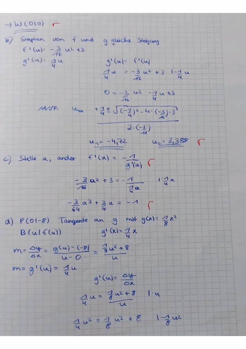 Teil A ohne Hilfsmittel
Aufgabe 1
Bilde jeweils die Ableitungsfunktion:
a) f(x) = (5x²+3)4
b) f(x) = (3x - 4) cos(2x)
c) f(x) = 4x² 2x
EISTU