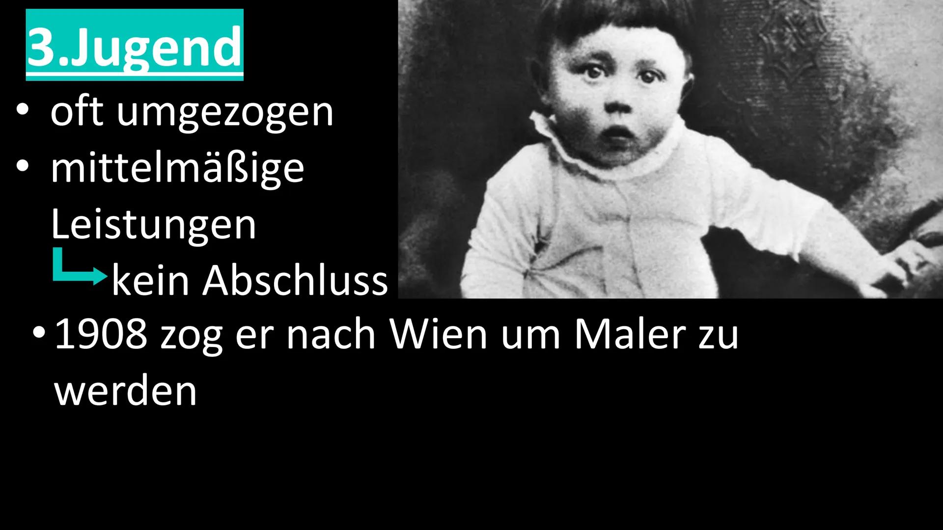Adolf Hitler Inhalt:
1.Steckbrief
2.Familie
3.Jugend
4.Politische Erfolge
5.Wien und München
6.1. Weltkrieg
7.Aufstieg innerhalb der DAP
8.H
