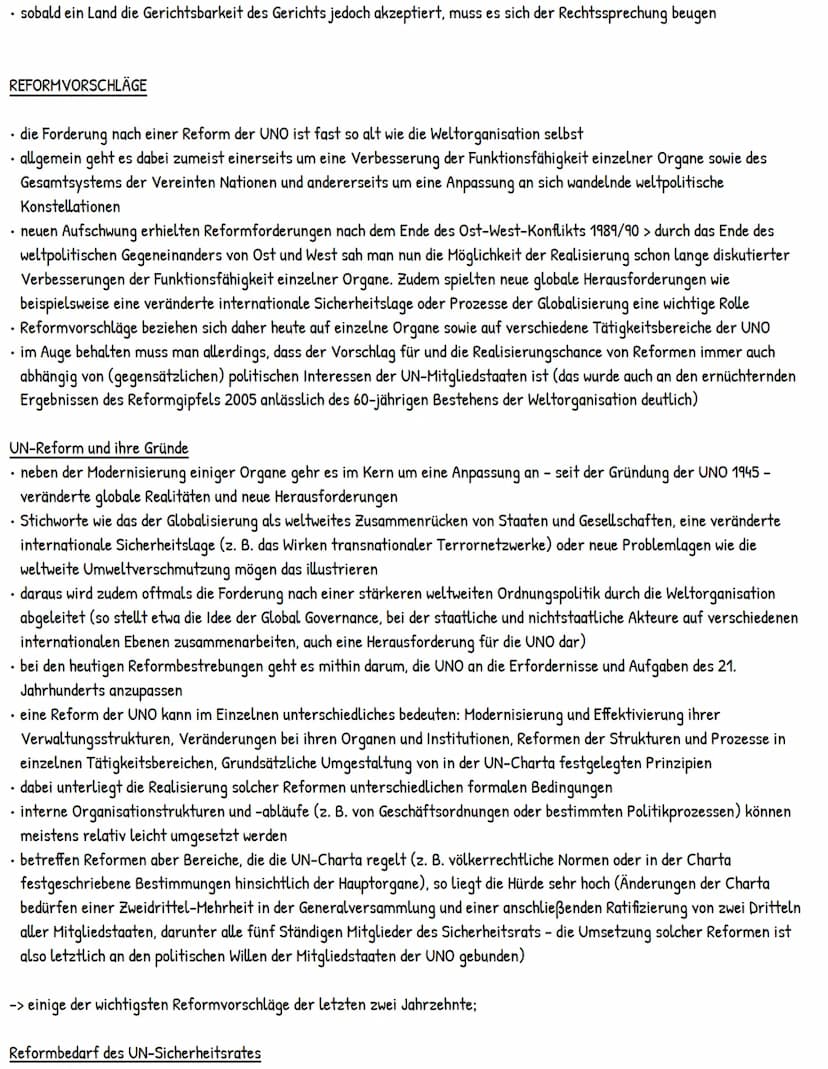 Die Vereinten Nationen (United Nations Organization)
-> zwischenstaatlicher Zusammenschluss von 193 Staaten und als globale internationale O