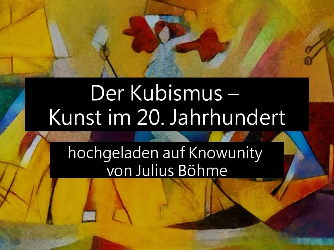 Kubismus für Kinder erklärt - Merkmale, Künstler, Picasso und mehr!