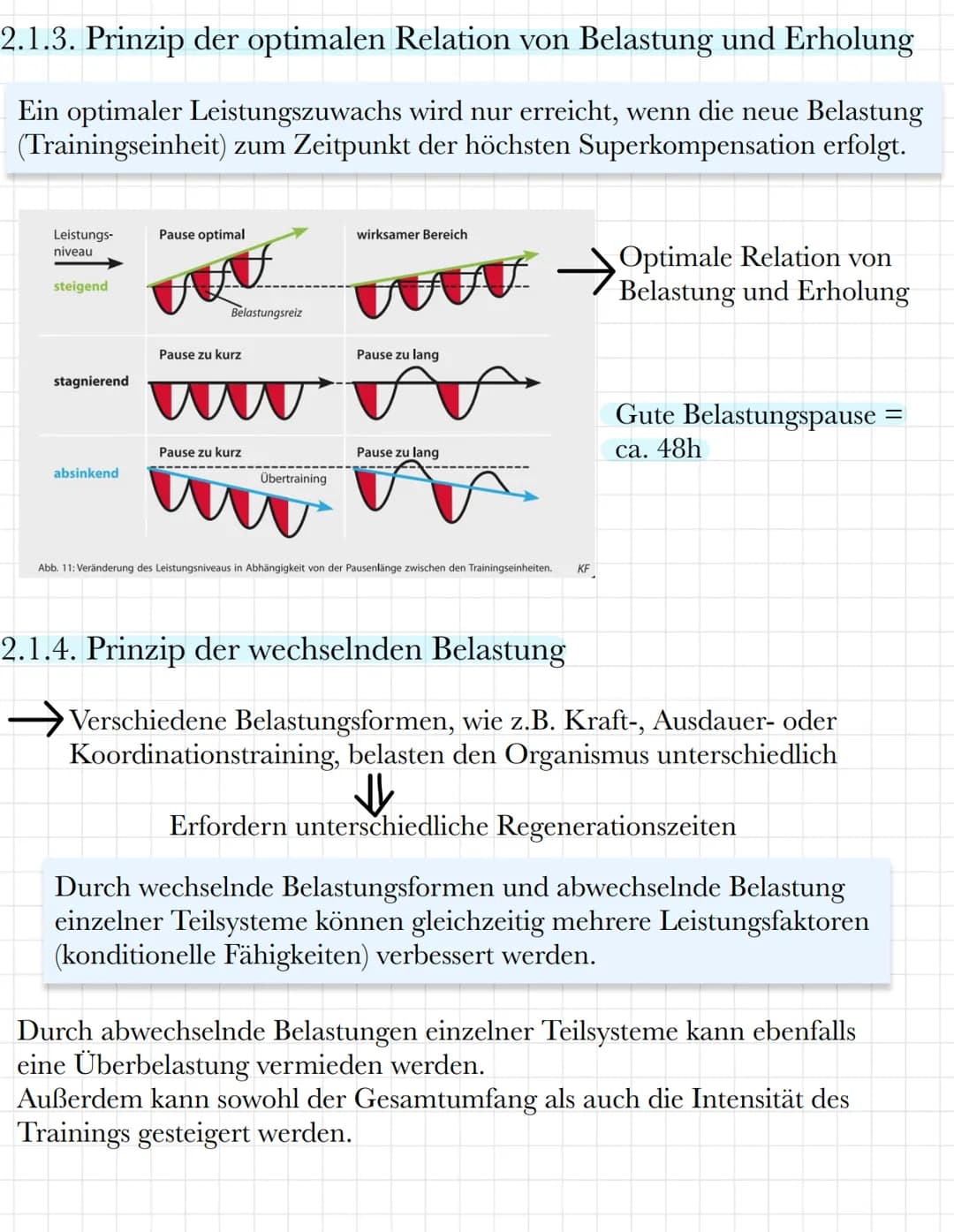 Sport
Marlene Kraut
K1 Klausur Nr. 1
(Thema 1-4)
Trainingsgesetze, Trainingsprinzipien und Ausdauer
1. Trainingsgesetze
1.1. Homöostase und 