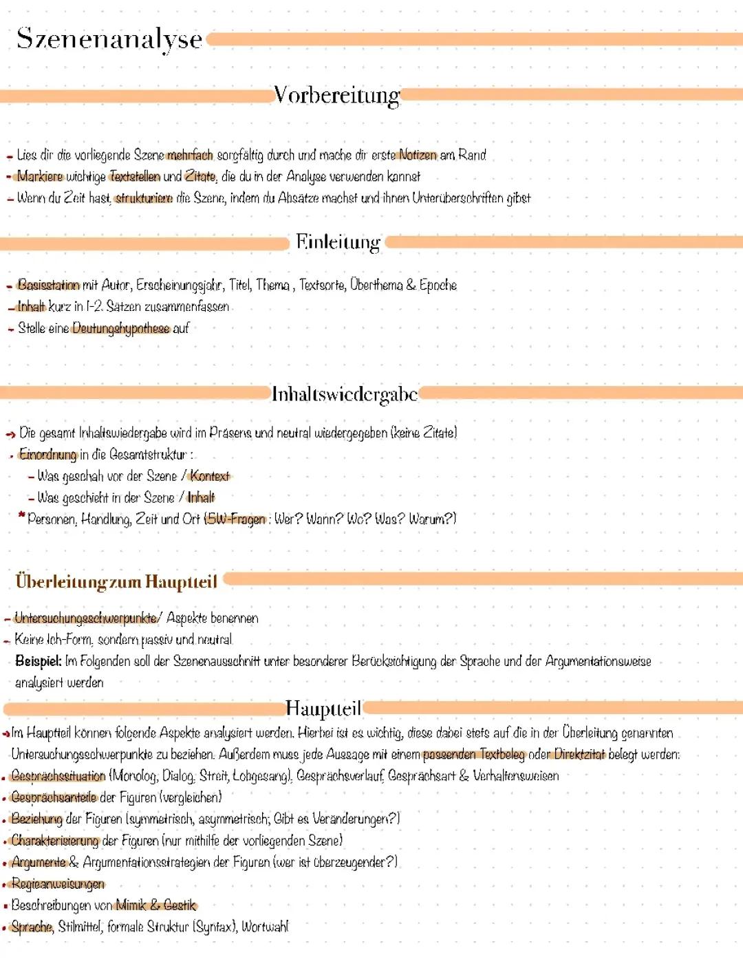 Szenenanalyse Die Physiker: Beispiele & Klausur PDF