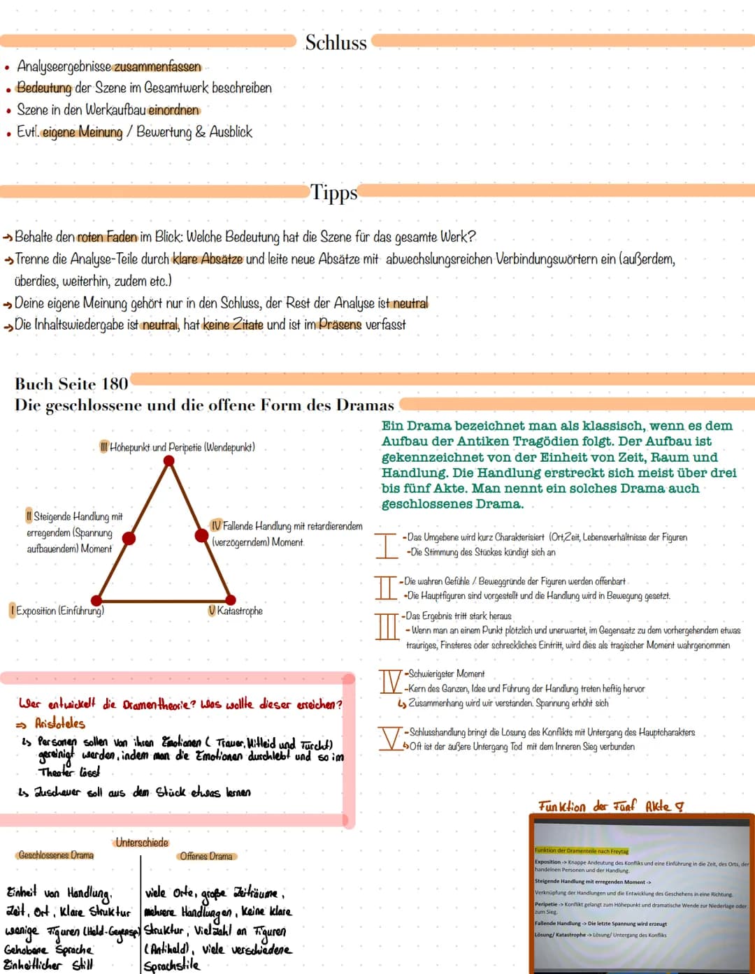 Szenenanalyse
Vorbereitung
- Lies dir die vorliegende Szene mehrfach sorgfältig durch und mache dir erste Notizen am Rand
- Markiere wichtig