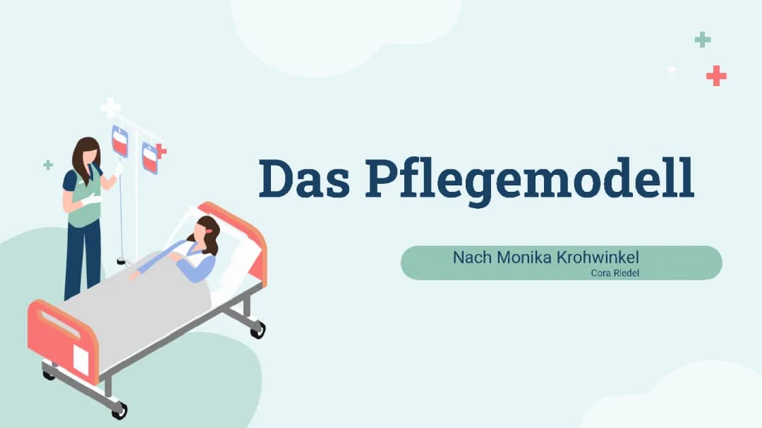 Das Pflegemodell nach Monika Krohwinkel + die 13 AEDLs