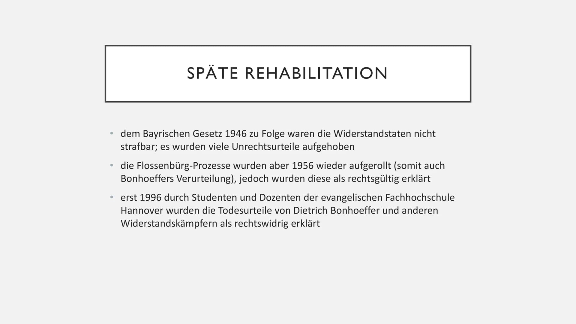 DIETRICH BONHOEFFER INHALTSVERZEICHNIS
I.
Eckdaten
2. Herkunft und Familie
3. Kindheit und Jugend
4. Studium + Barcelona-Berlin-New York
5. 