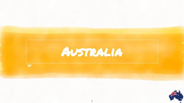 Know Australien Präsentation Englisch Lk thumbnail