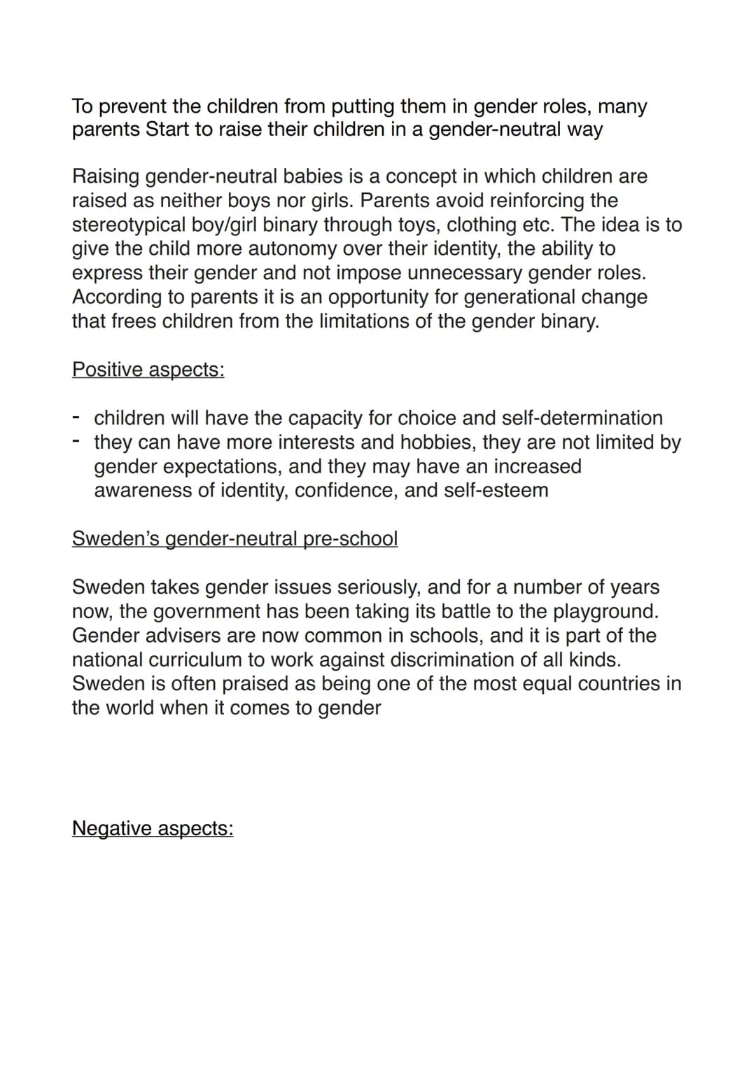 Q/3 Genderissues
Gender and Identity
Gender isn't only determined by the sex you were born with
Gender is a social construct being held up b