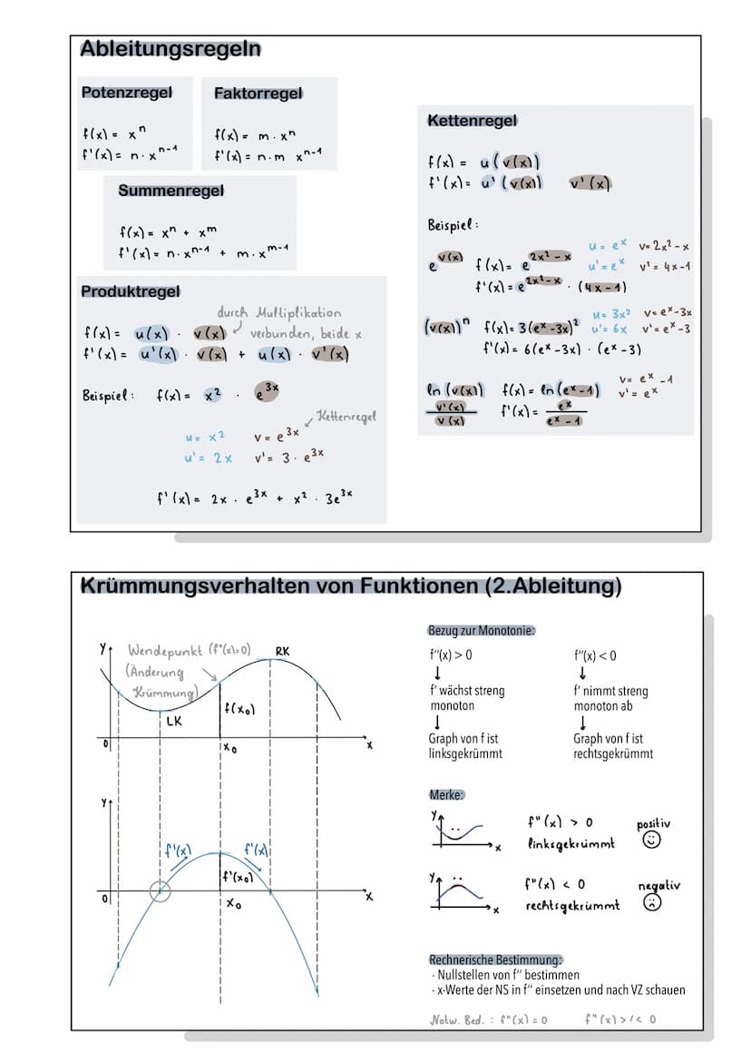 Analysis
Grad 1
Y₁
7.
Ganzrationale Funktionen
Grad 3
Y₁
H
Funktionsgraphen
+2,0+
+1,5+
+1,0+
+0,5+
0,0
-0,5+
-1,0-
-1,5+
-2,0+
Ableitung
x 