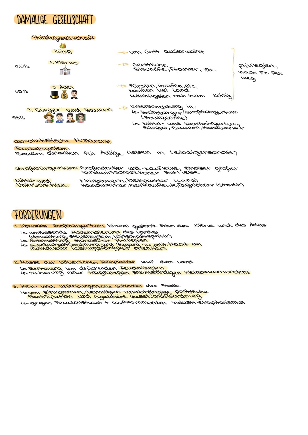 Französische
Revolution
LIBERTE
EGALITE
FRATERNITE DIE HERAUSBILDUNG DER MODERNE UM 1800
• nicht linear, sondern in Brichen und Phasenverech