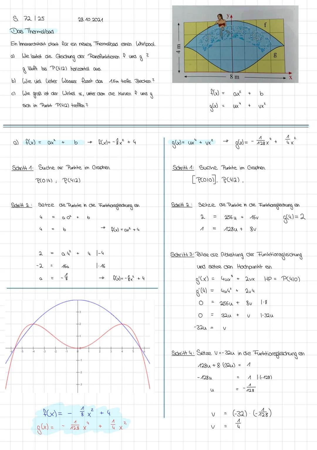 Fläche zwischen Funktionen Rechner: Aufgaben und Lösungen für 10-Jährige