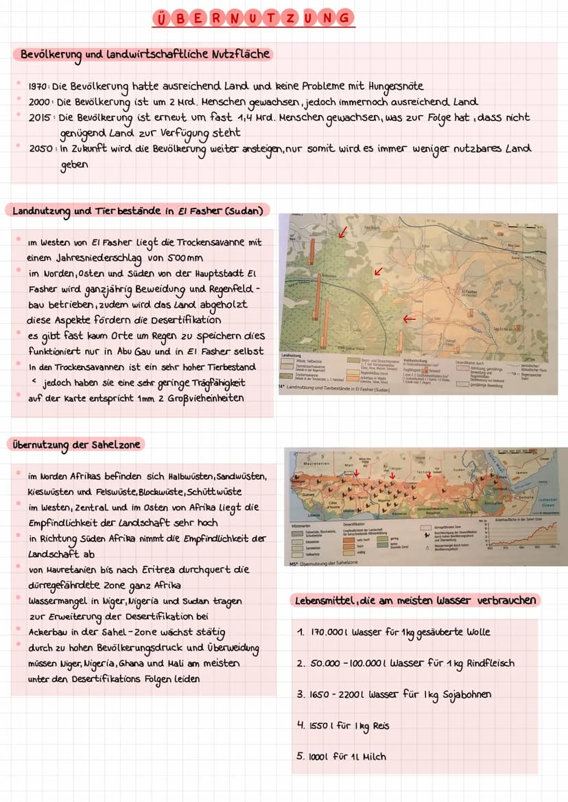 Desertifikation in der Sahelzone
Bevölkerungswachstum
Gegenmaßnahmen
Übernutzung
Desertifikation
Naturgeographische
Faktoren
Erosion/
Degrad